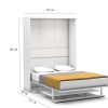 Tweepersoons bedkast Diva met bureau online