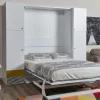 goedkope tweepersoons bedkast met bureau