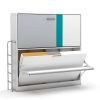 bedkast smart bunk met bureau gedeeltelijk open turquoise